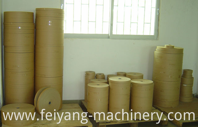 paper slitting machine for paper ropes